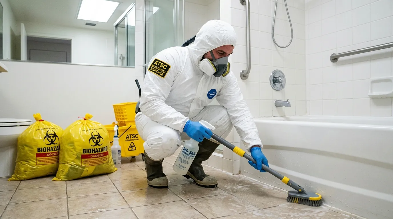 Decontamination equipment deployed for Blood Cleanup in Portage Lakes